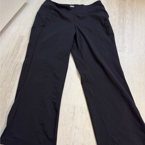 Duluth Trading Co Women's Black Wide Leg Pants